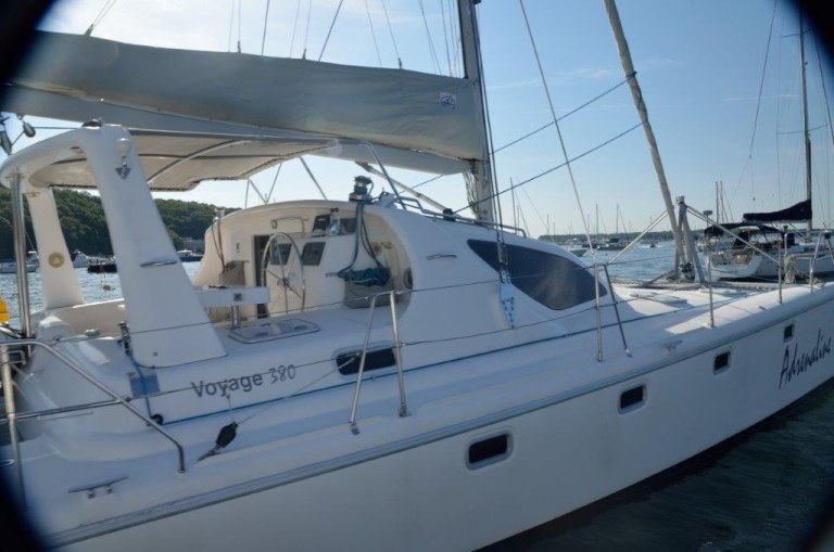 Used Sail Catamaran for Sale 2001 Voyage 38  Boat Highlights